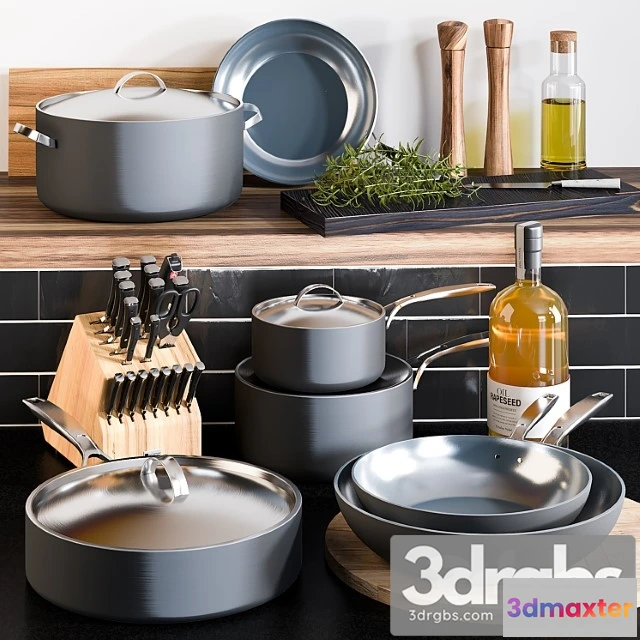 1044304 - Kitchen cookware set 1