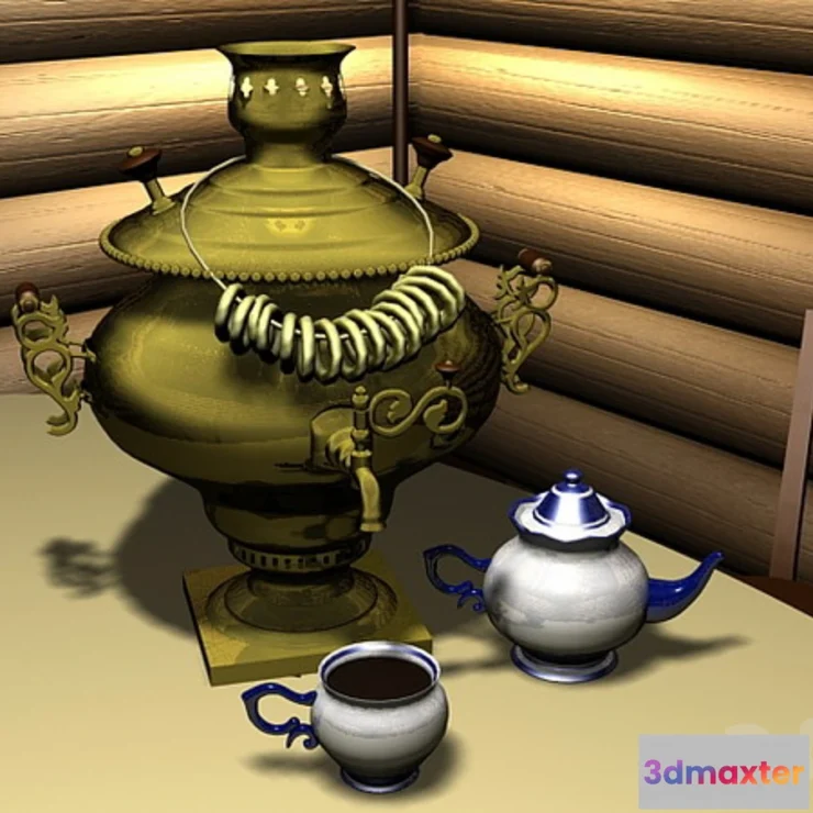 1272490 - Samovar 3D Max