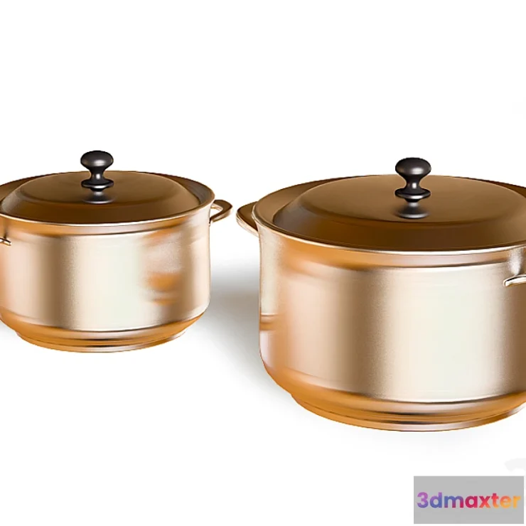 1272492 - Sauce Pans 3D Max