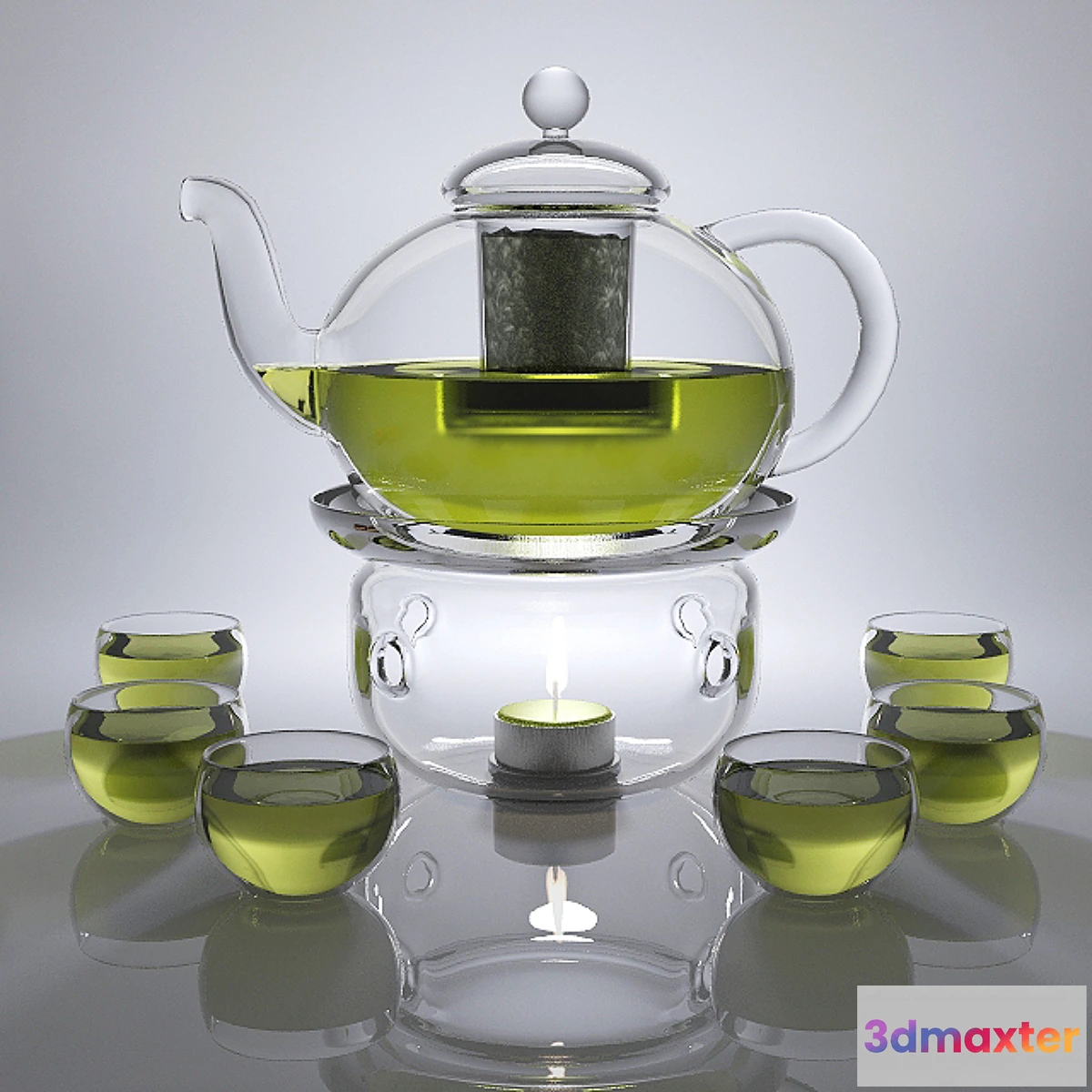 1273014 - Heated glass maker 3D Max