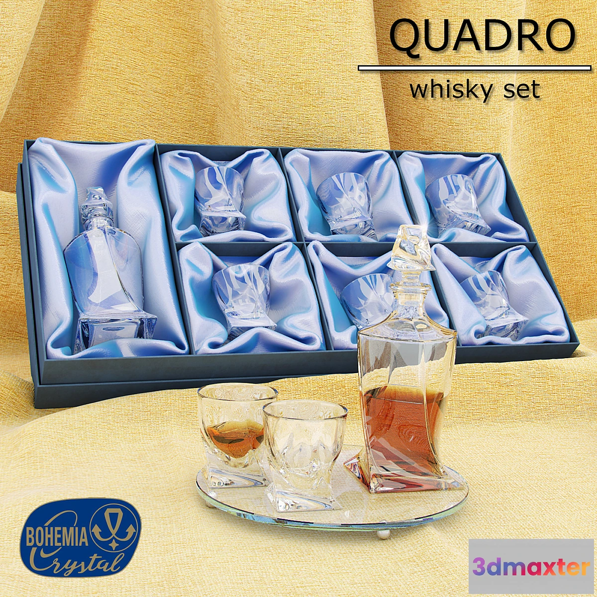 1279674 - Set for whiskey Quadro 3D Max