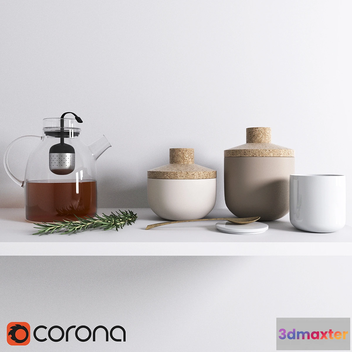 1283884 - Norm architects_decor set - No.2 3D Max