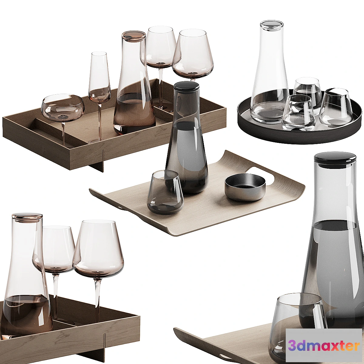 1299323 - 270 dishes decor set 12 BELO by blomus P01 - No.2 3D Max