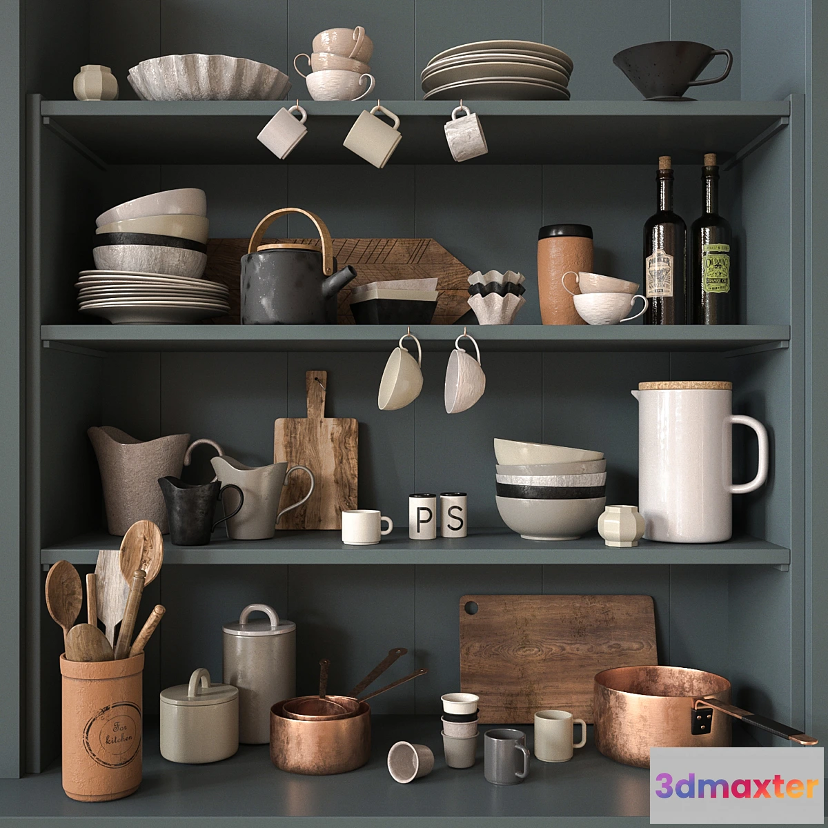 1301840 - Kitchen - No.19 3D Max