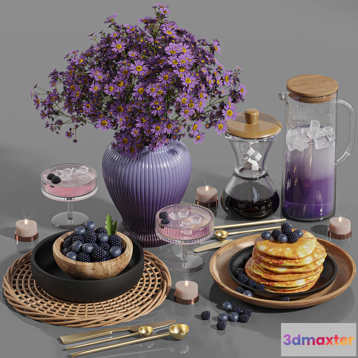 1303827 - tableware003 3D Max