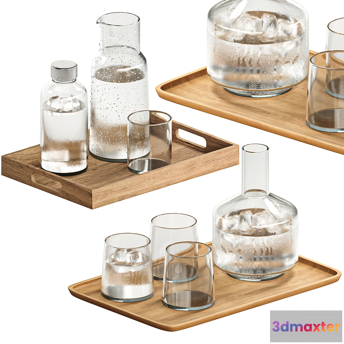 1312813 - dishes tableware set 01 3D Max