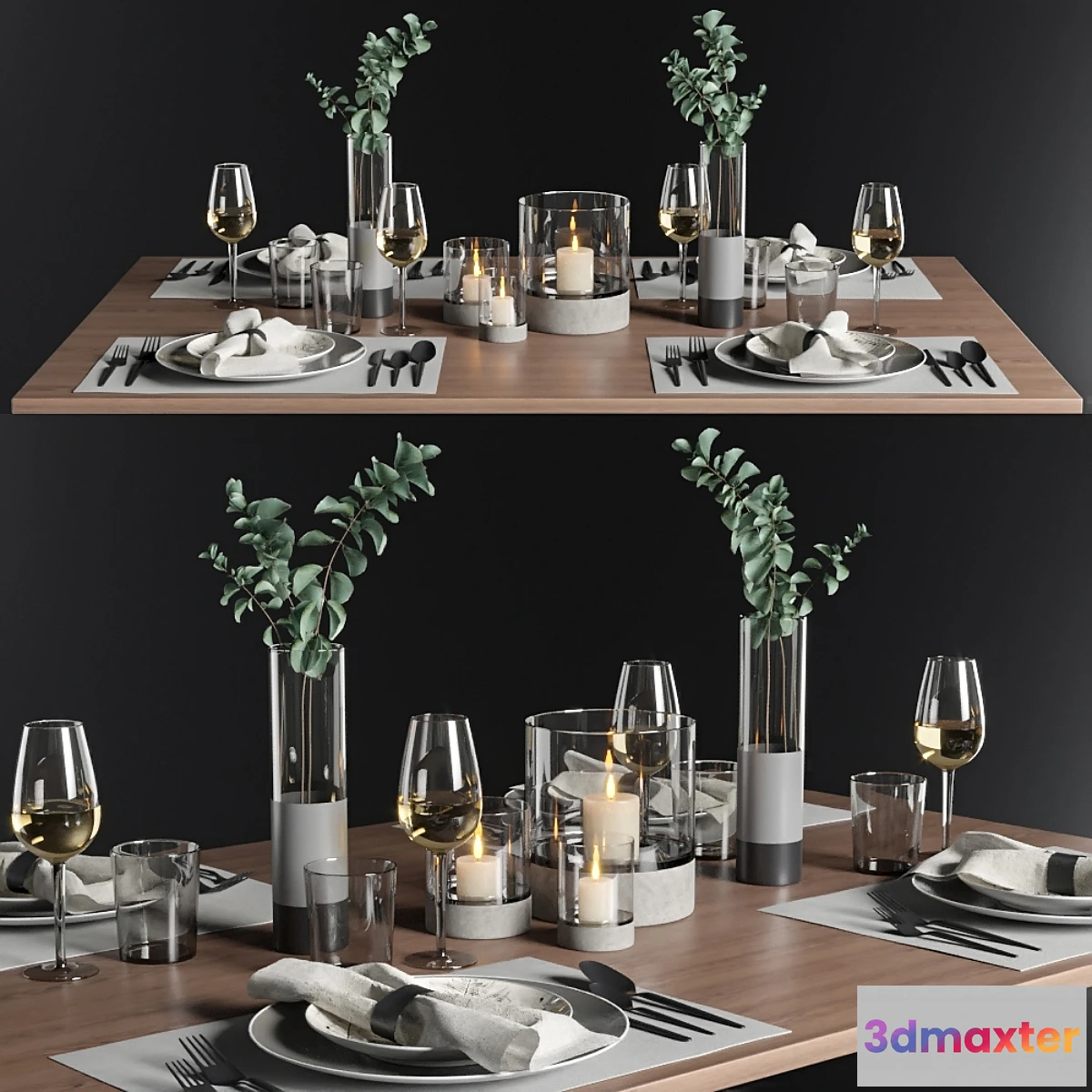 1322545 - Table setting 1 - No.3 3D Max