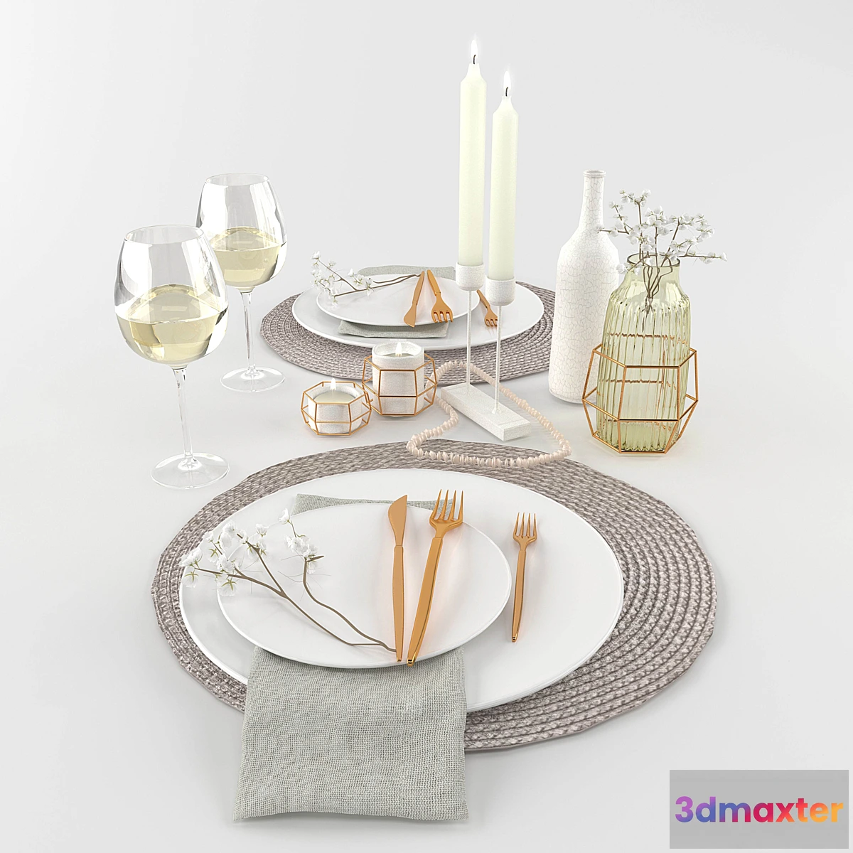 1323484 - Dining room 3D Max