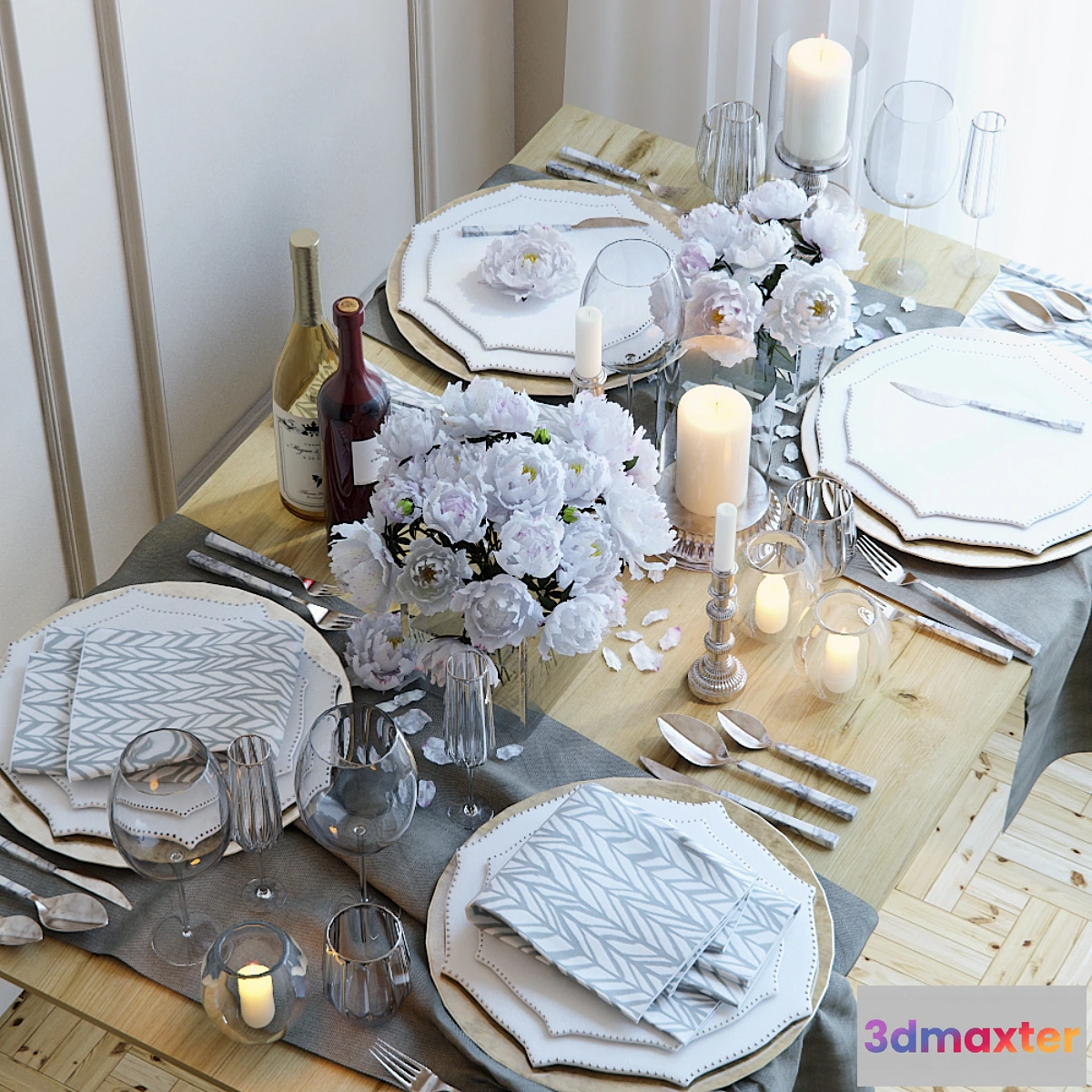 1326684 - Table setting 20 3D Max