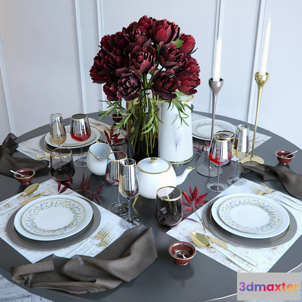 1392782 - Tableware 3 3D Max