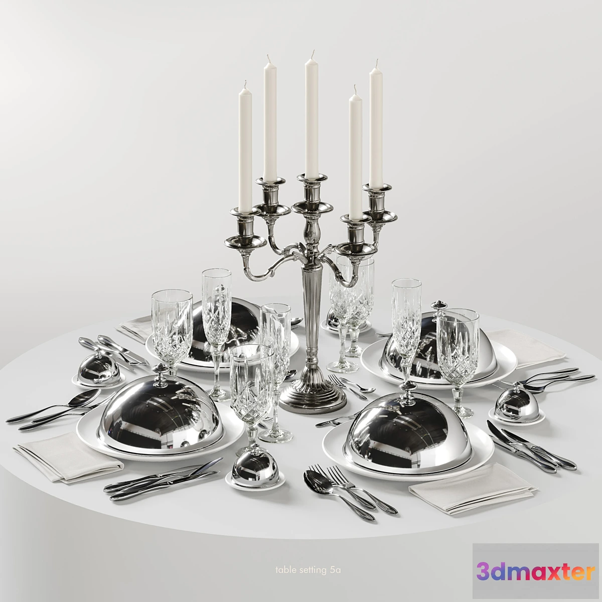 1400544 - table setting 5a 3D Max