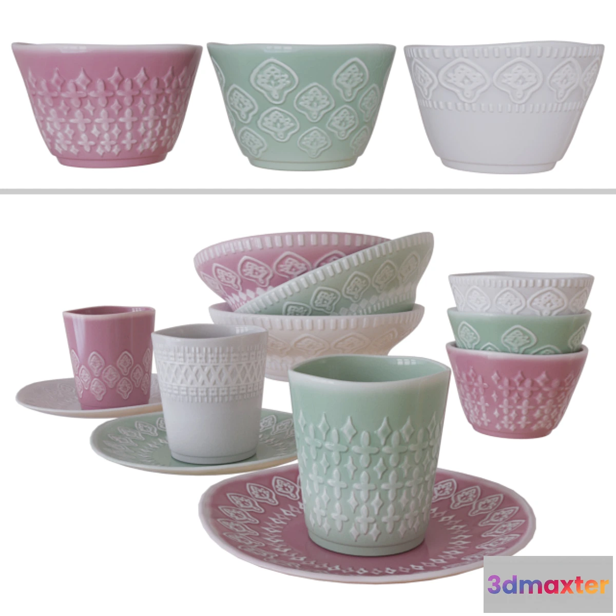 1402032 - Set of utensils COMMAP from IKEA 3D Max