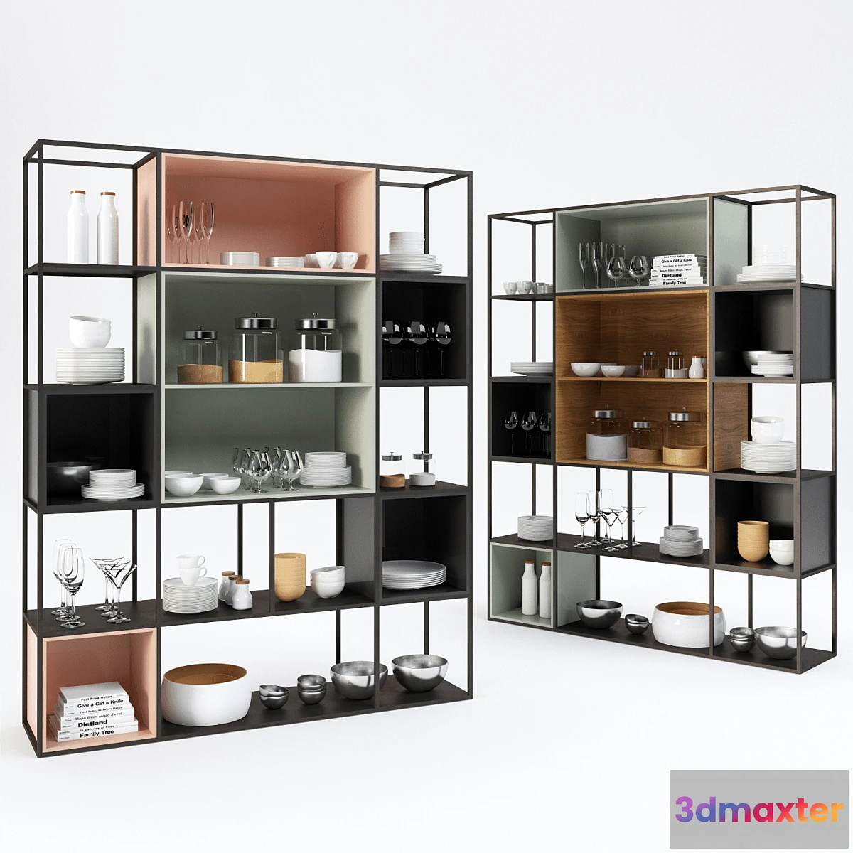 1445930 - Iron shelf for kitchen 2 3D Max