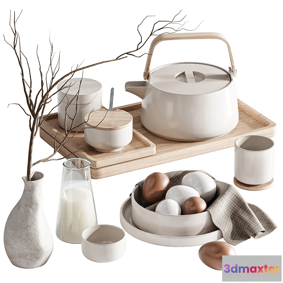 1449354 - Tableware set01 3D Max