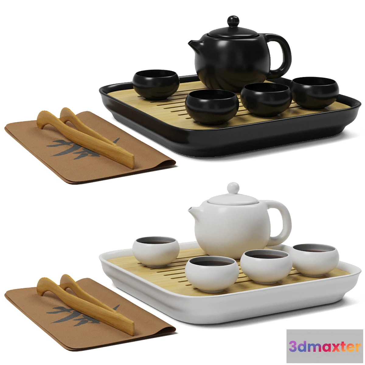 1453084 - Chinese Kung Fu Tea Set 3D Max