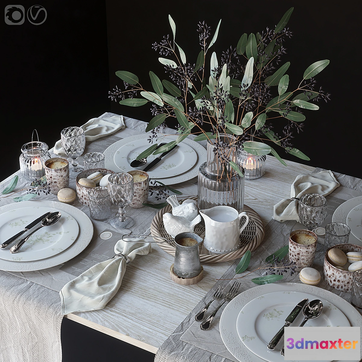 1456066 - Table setting 69 3D Max