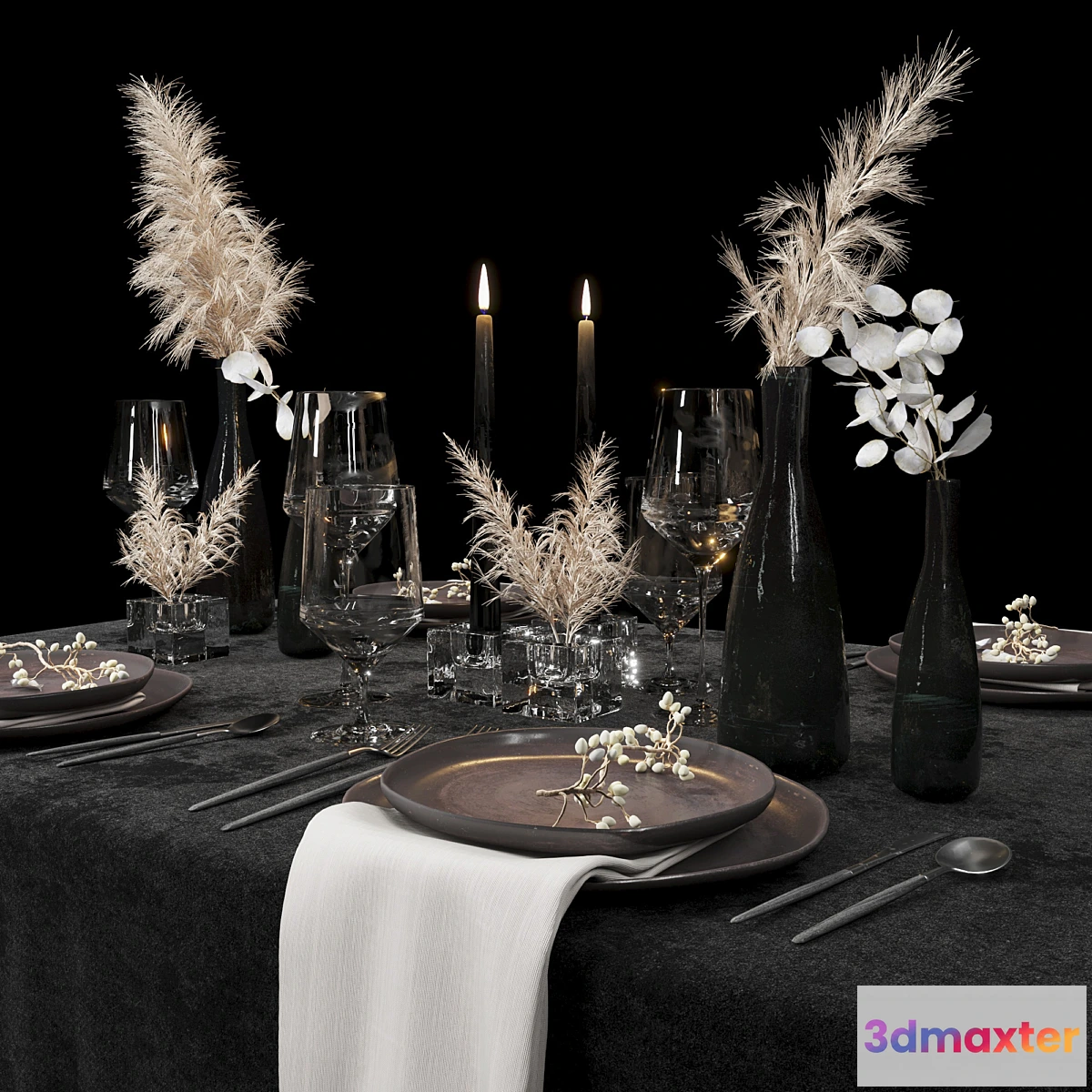 1458994 - Table Setting 3D Max