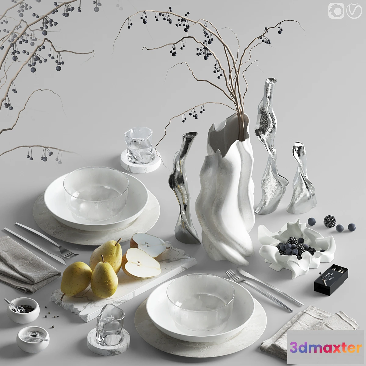 1460826 - Table setting 85 3D Max