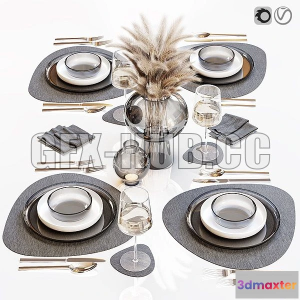 1547841 - Table Setting 27 3D Max