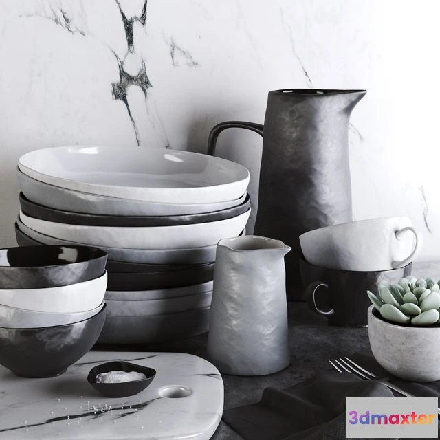 1549201 - Kitchen Set by Morgan & Finch 3D Max