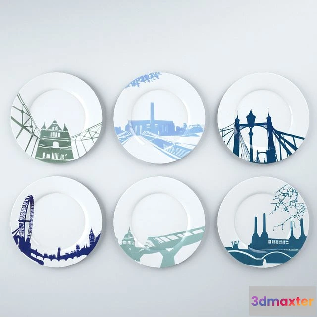 1549321 - London river series plates 3D Max
