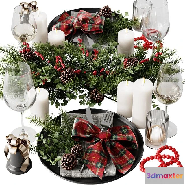 1549873 - Christmas service 4 3D Max