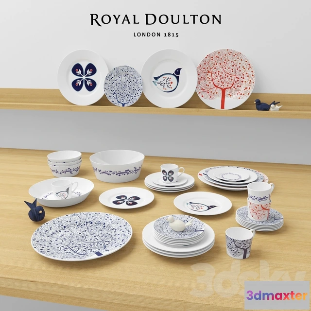 1549901 - Cookware Set Royal Doulton 3D Max