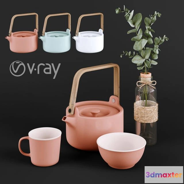 1562729 - Theiere nature terra teaset 3D Max