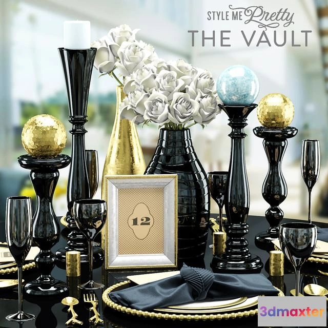 1569564 - Tableware 3D Max