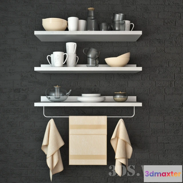 1646750 - kitchen - Kitchen set 3D Max