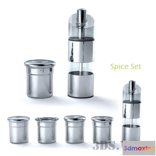 1646866 - kitchen - Spice set 3D Max