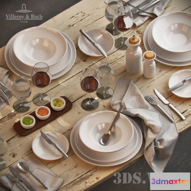 1646876 - kitchen - SERVICE TABLE 3D Max
