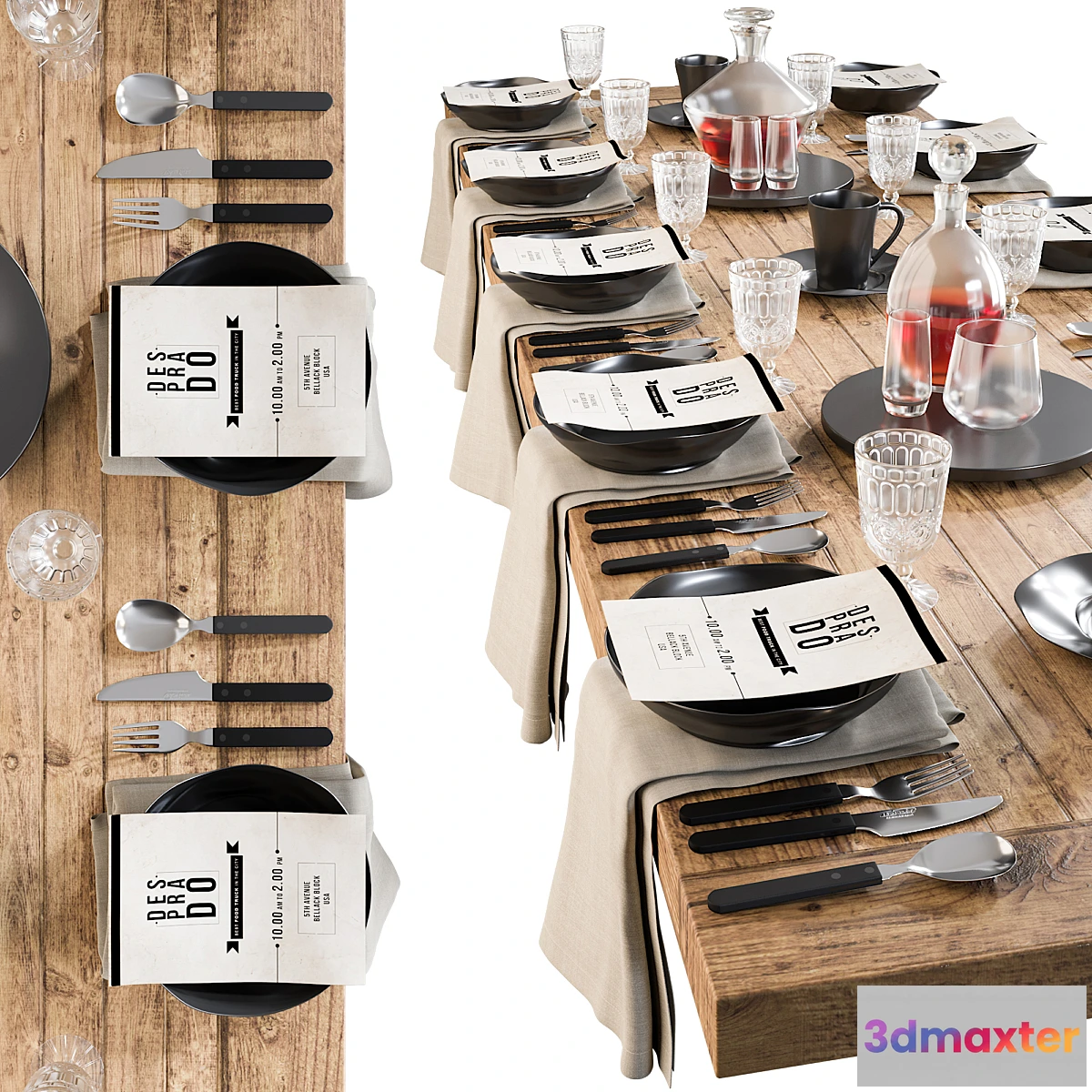 564369 - Kitchen Serving Table 4