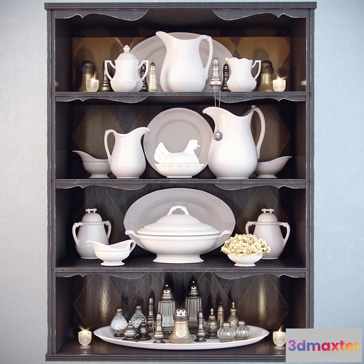 578448 - Dishes for shelves; Decor Shelf