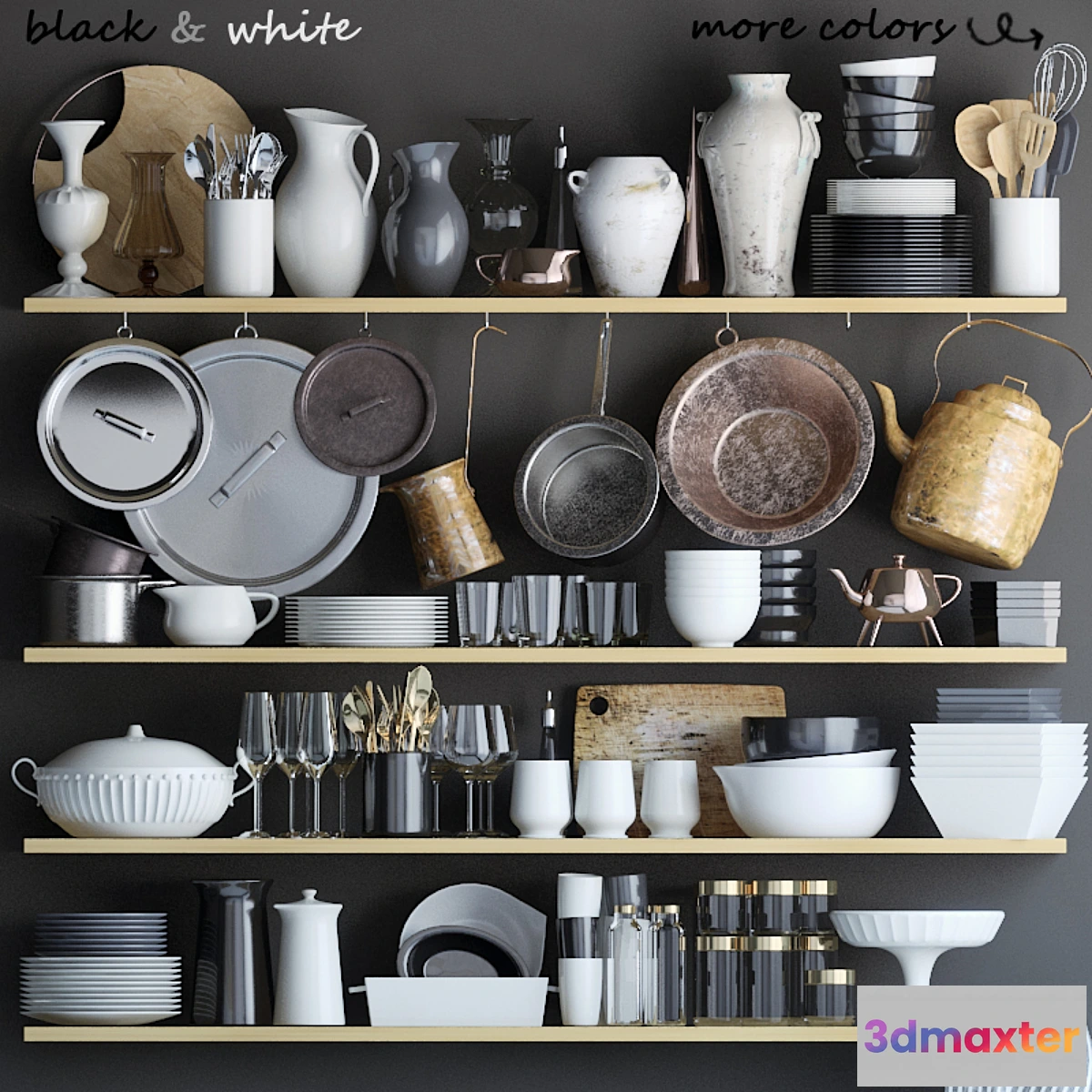 578518 - Cookware Set (3 colors)