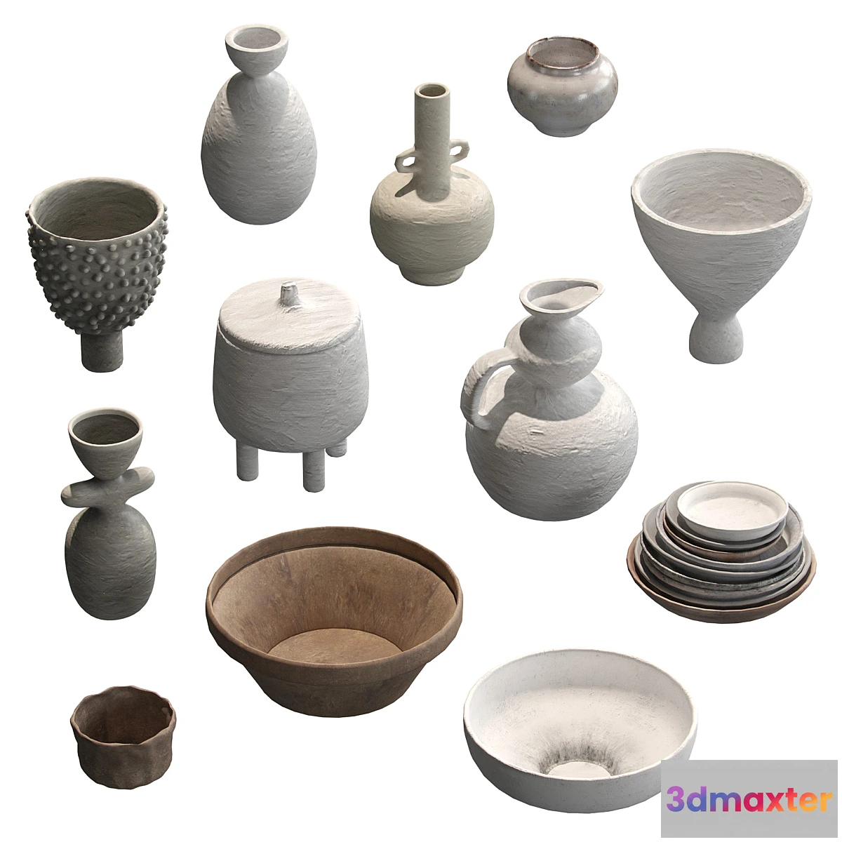 594616 - Pottery set v1