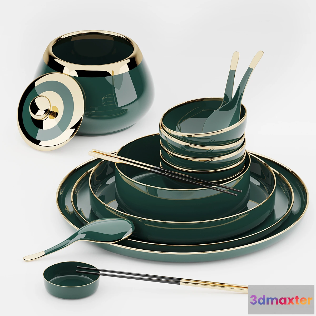 612993 - Decorative cookware set 1 NSV