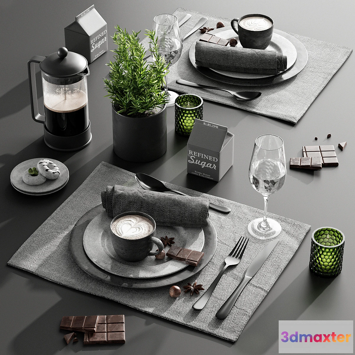 613069 - Table setting 2 - No.6