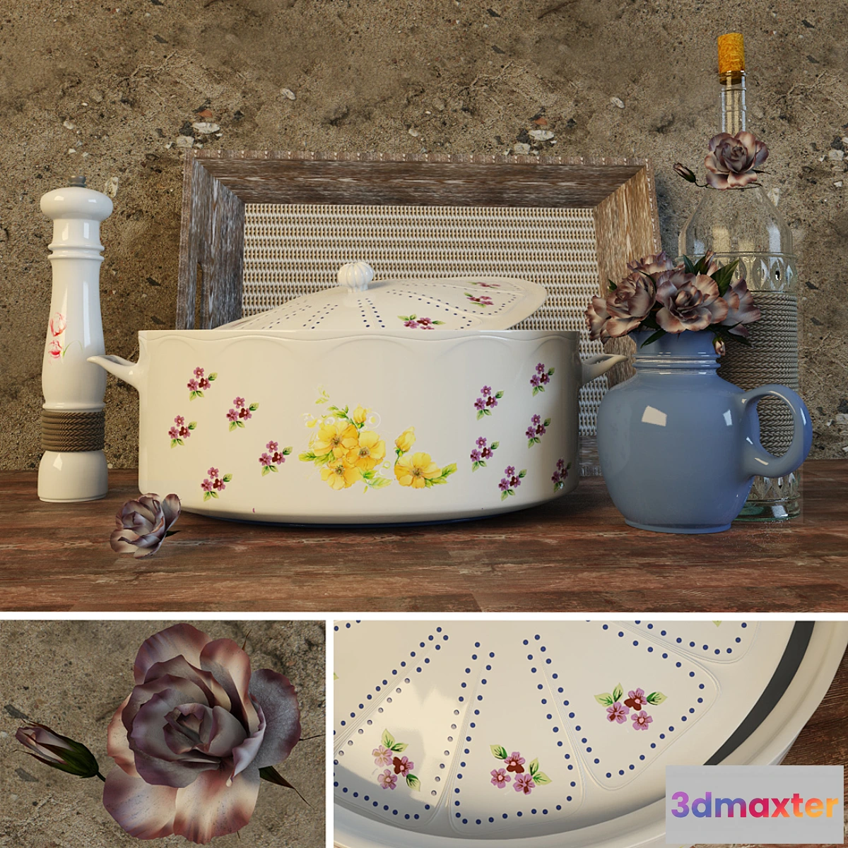 621153 - still life in the style of “Provence”