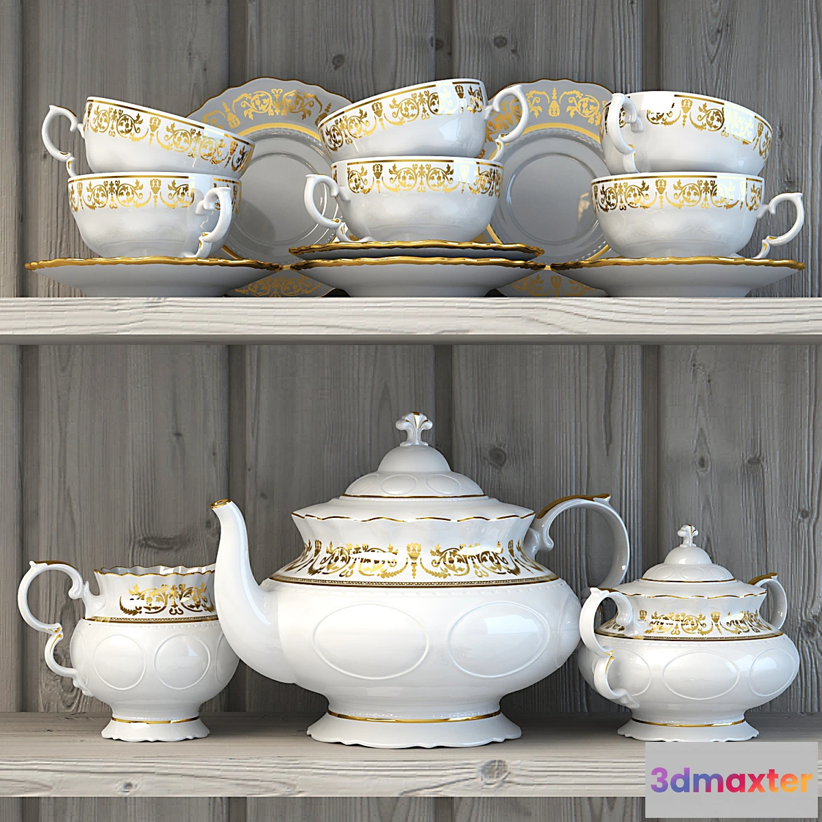 635179 - Tea Set “Leander” model “Sonata”