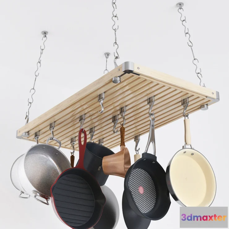 641119 - Hanging rails on the island