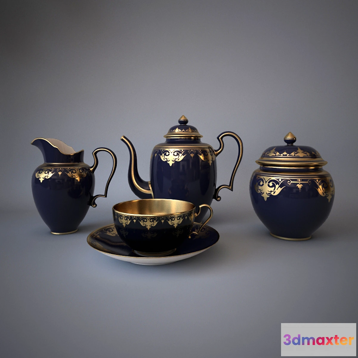 643719 - Antique tea set