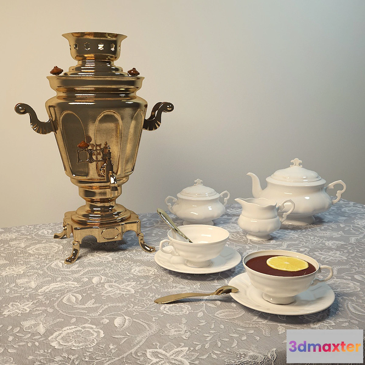 643737 - Samovar and service
