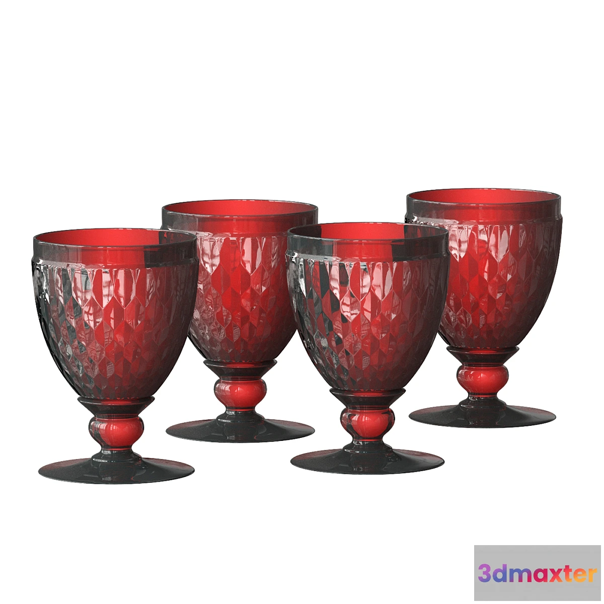 643739 - Villeroy boch red wine glass