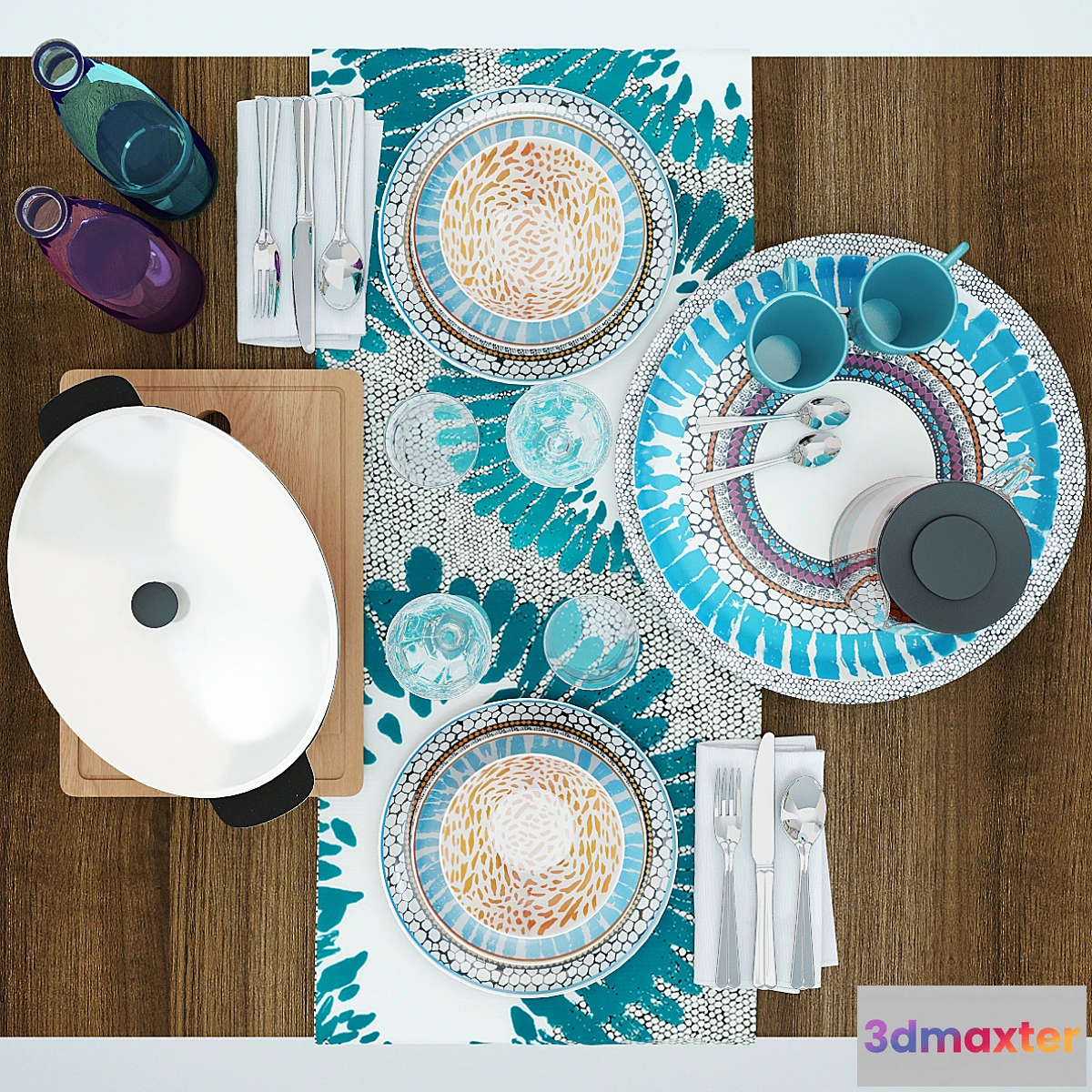 647401 - IKEA table Serving