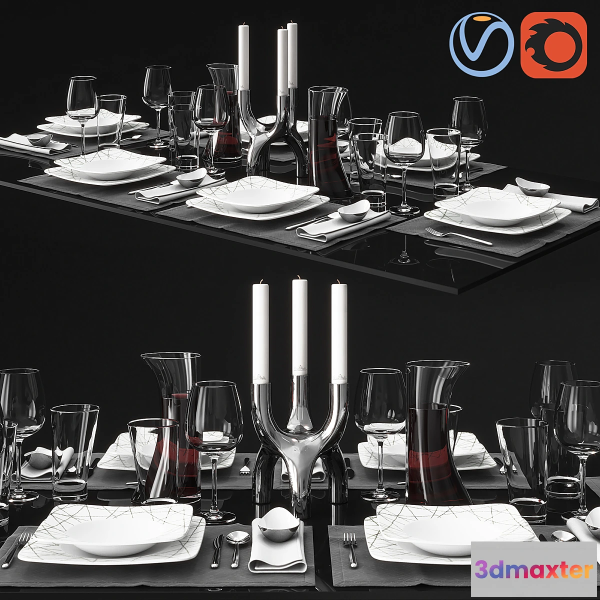 664523 - Rrosenthal Free Spirit Stars Tableware