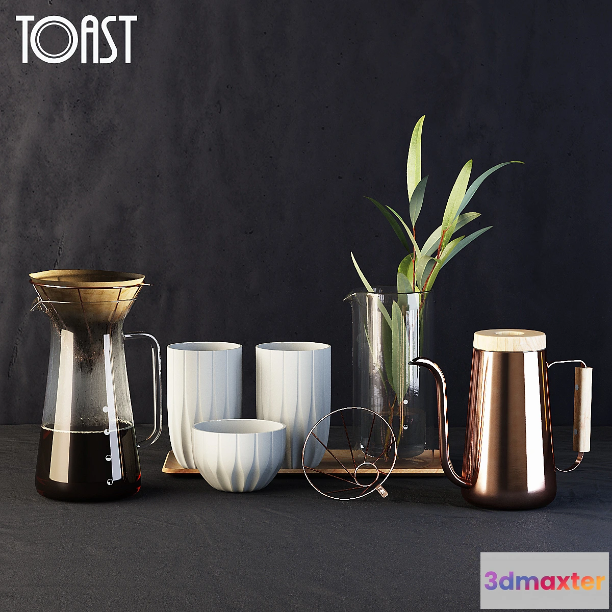 665787 - TOAST Coffee Dripper Set