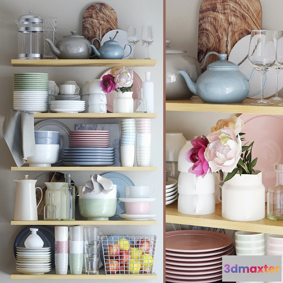 665791 - Dishes set - 2