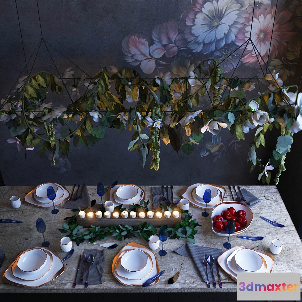 668759 - Decor for the kitchen in loft style