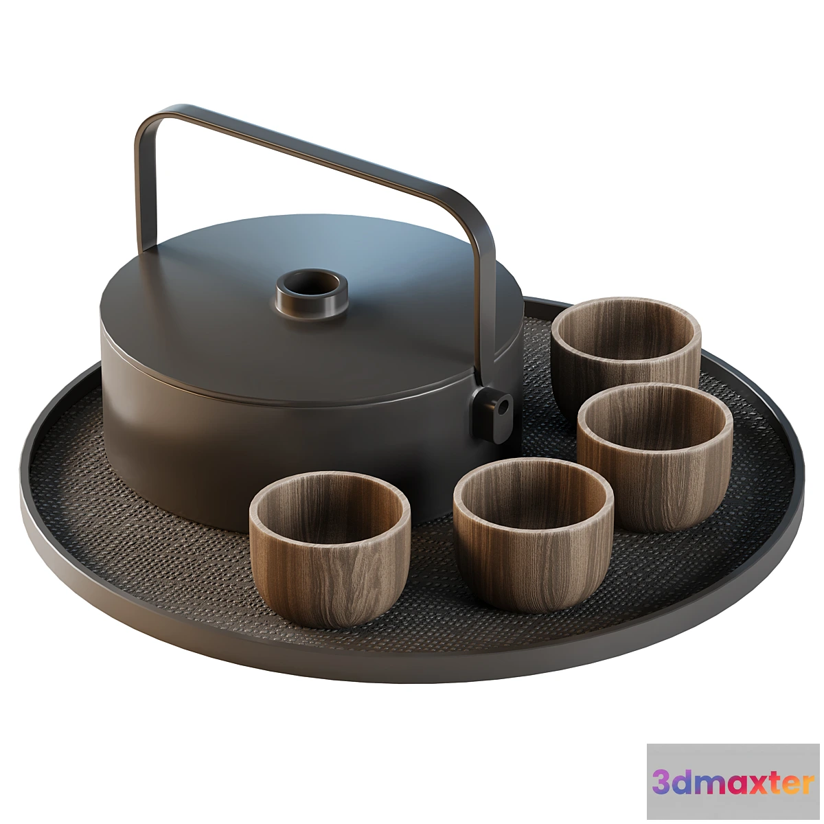 712490 - Decorative tea set  Japanese tea set 03